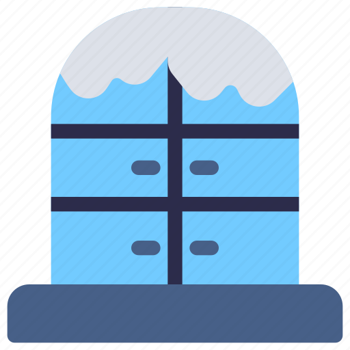 Window, snow, winter, frost, cold, season, weather icon - Download on Iconfinder
