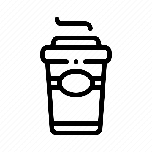 Hot, coffee, food, drink, shop, paper, cup icon - Download on Iconfinder