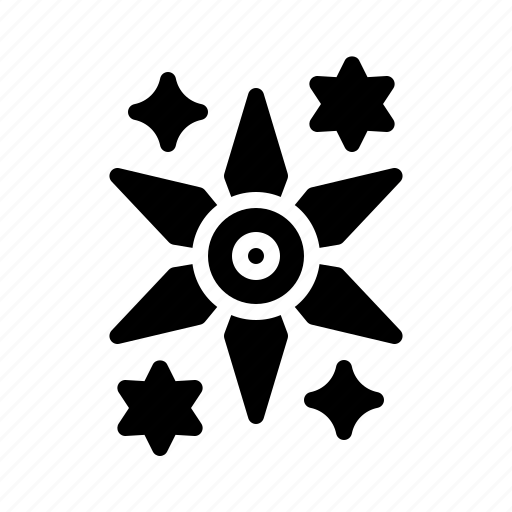 Snowflake, ice, weather, cold, christmas, snowing, cool icon - Download on Iconfinder