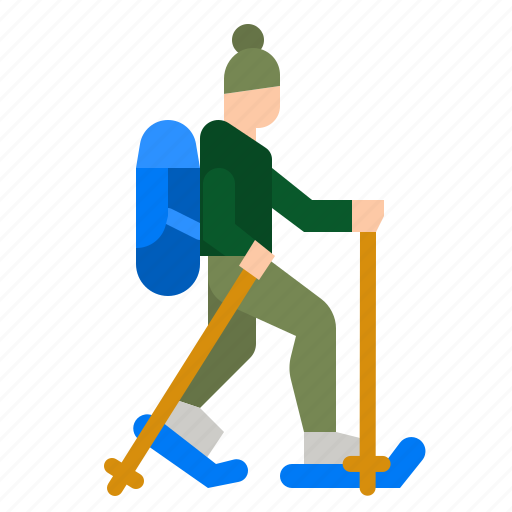 Winter, snowshoes, sport, snowshoeing, competition icon - Download on Iconfinder