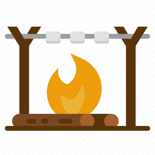 Firewood, flame, campfire, wood, bonfire icon - Download on Iconfinder