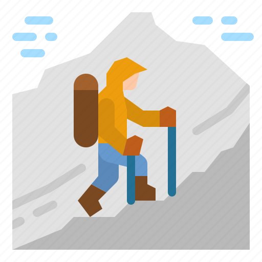 Snowing, trip, hiking, snow, winter icon - Download on Iconfinder