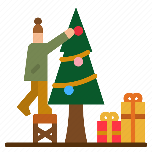 Pine, tree, christmas, xmas, decoration icon - Download on Iconfinder