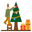pine, tree, christmas, xmas, decoration 