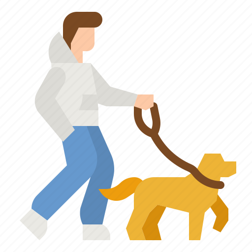 Belt, walk, walking, dog, pet icon - Download on Iconfinder