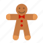 christmas, gingerbread, xmas, cookie, gingerbread man, decoration 