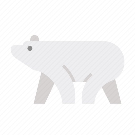 Bear, polar, animal, arctic, freezing, northpole, mammal icon - Download on Iconfinder