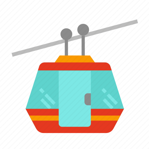 Cable, gondola, ski, cable car, transport, cabin, lift icon - Download on Iconfinder