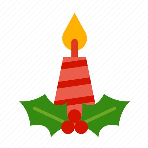 Christmas, xmas, decoration, candle, light, christmas dinner, holiday icon - Download on Iconfinder