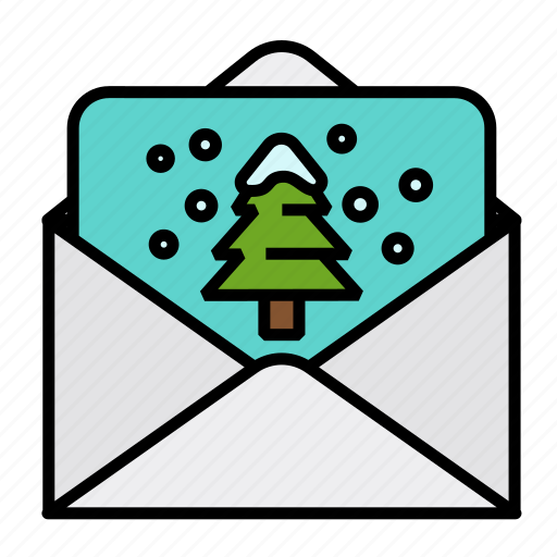 Christmas, greeting, invitation, card, cards, letter, xmas icon - Download on Iconfinder