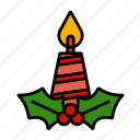 christmas, xmas, decoration, candle, light, christmas dinner, holiday