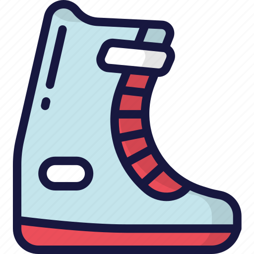 Boots, december, holidays, skiing, snowboard, winter icon - Download on Iconfinder