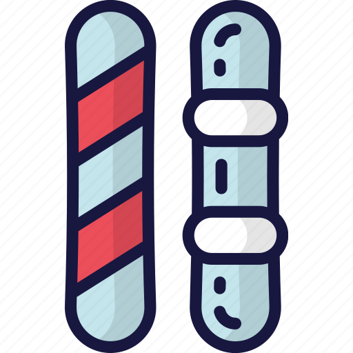 Boards, december, holidays, skiing, snow, winter icon - Download on Iconfinder