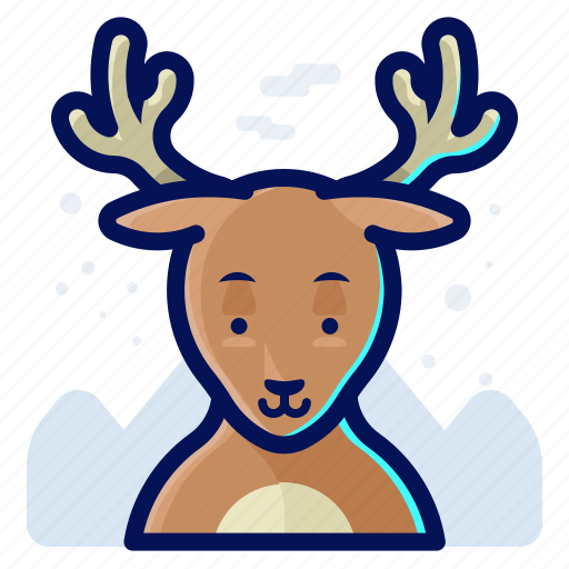 Animal, deer, forest, reindeer, wildlife icon - Download on Iconfinder