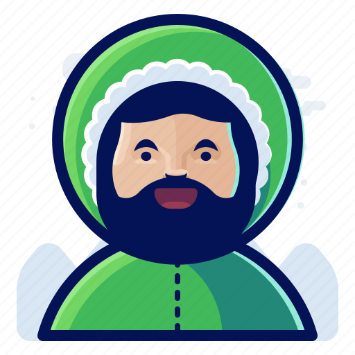 Avatar, eskimo, male, man, user icon - Download on Iconfinder