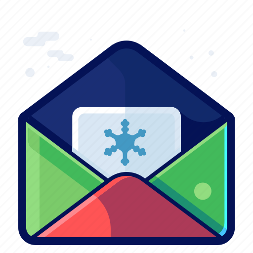 Card, envelope, letter, message, winter icon - Download on Iconfinder