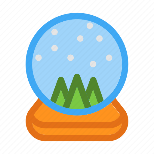 Glass, present, seasons, snow, snow globe, snowball, winter icon - Download on Iconfinder