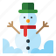 snowman, snow, sculpture, xmas, christmas, winter 