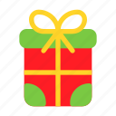 box, christmas, gift, present, seasons, snow, winter
