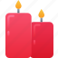 candles, december, holidays, light, winter 
