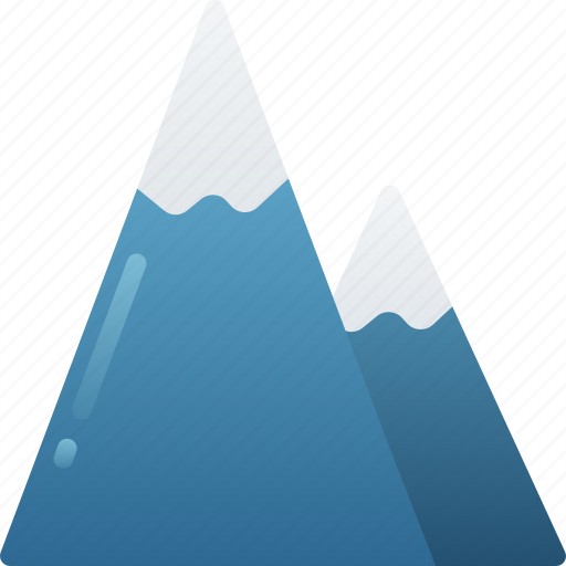 December, holidays, mountains, snowing, winter icon - Download on Iconfinder