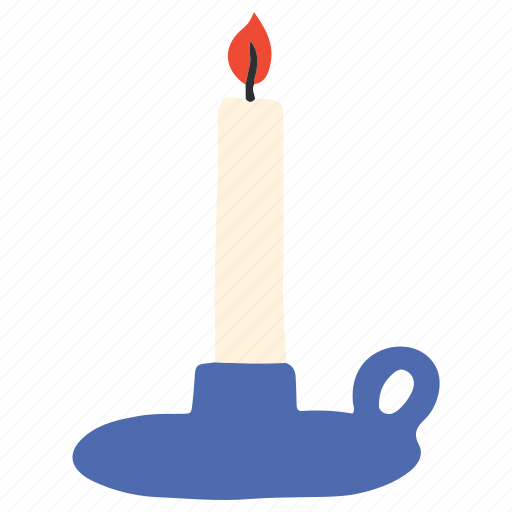 Candle, christmas, candle stand, candlestick, decoration, candlelight, night icon - Download on Iconfinder