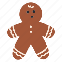 gingerbread, gingerbread man, christmas, cookie, dessert, bakery, winter
