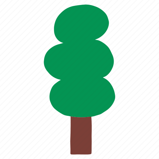 Pine tree, pine, tree, plant, forest, woods, park icon - Download on Iconfinder