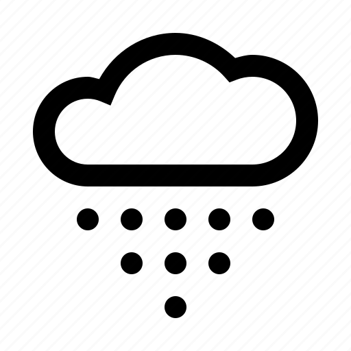 Cloud, hail, snow, weather, winter icon - Download on Iconfinder