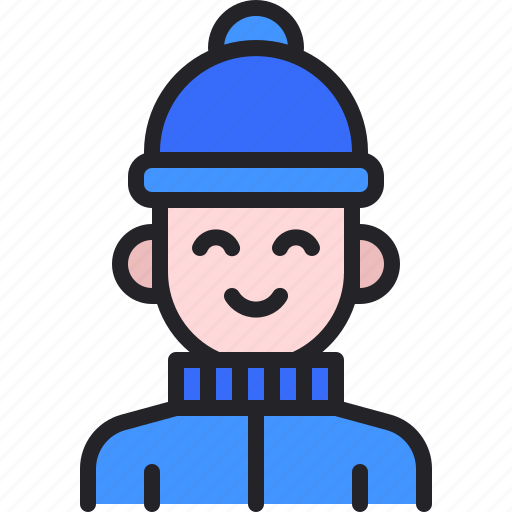 Avatar, winter, man, clothing, user icon - Download on Iconfinder