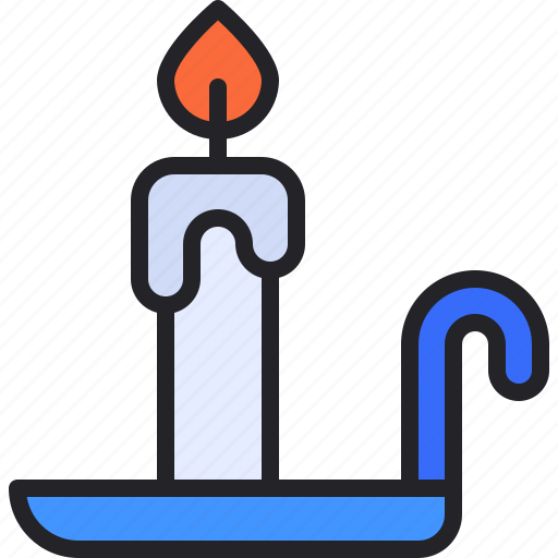 Candle, light, flame, decoration, burning icon - Download on Iconfinder