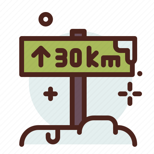 Distance, winter, holidays, snow icon - Download on Iconfinder