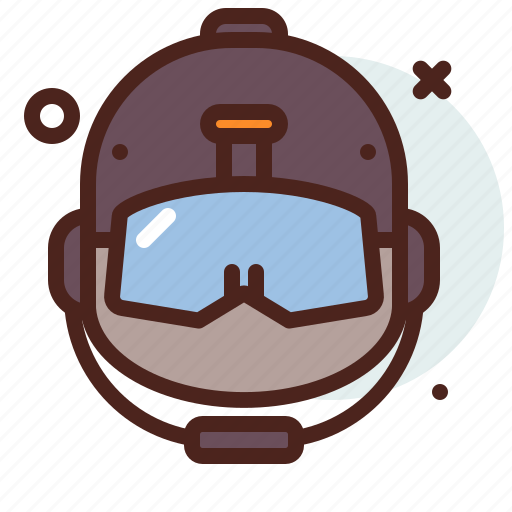 Helmet, front, winter, holidays, snow icon - Download on Iconfinder