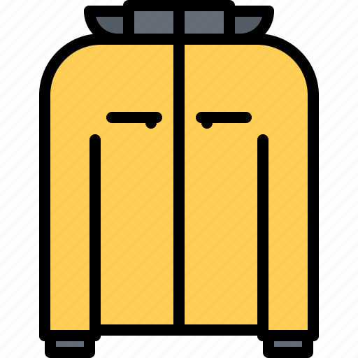 Jacket, clothes, equipment, winter, sports icon - Download on Iconfinder
