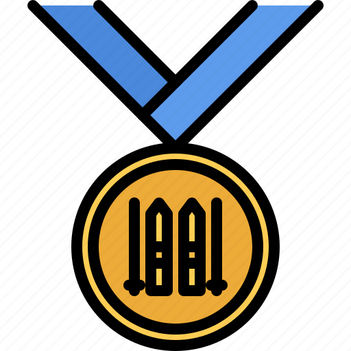Medal, award, ski, winter, sports icon - Download on Iconfinder