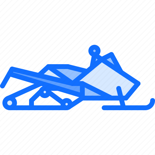 Snowmobile, transport, winter, sports icon - Download on Iconfinder