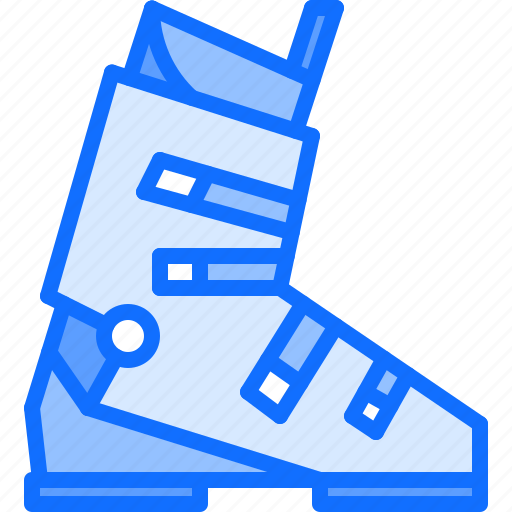 Boots, clothing, equipment, ski, winter, sports icon - Download on Iconfinder