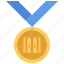 medal, award, ski, winter, sports 