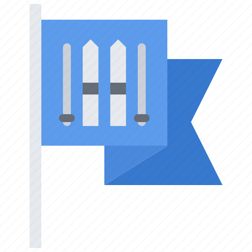 Flag, ski, winter, sports icon - Download on Iconfinder