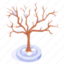 bare, tree, winter, season, leafless, branches, nature