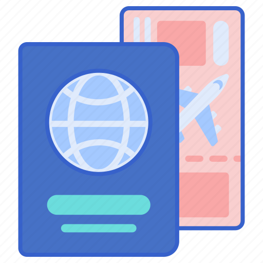 Document, passport, travel, visa icon - Download on Iconfinder
