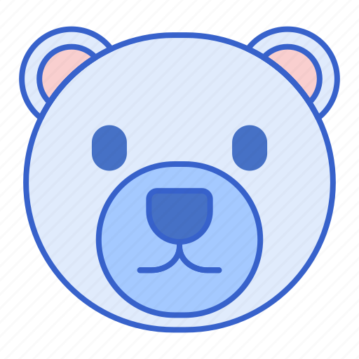Animal, bear, polar, snow icon - Download on Iconfinder
