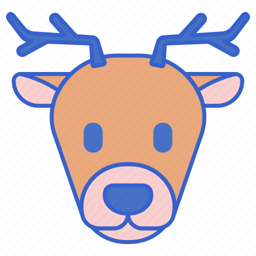 Christmas, deer, reindeer, winter icon - Download on Iconfinder