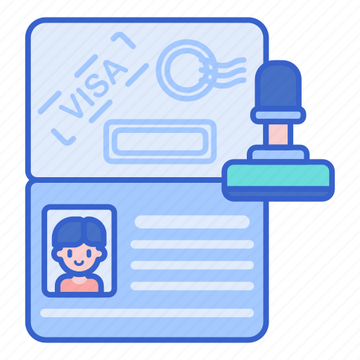 Document, identification, passport, visa icon - Download on Iconfinder