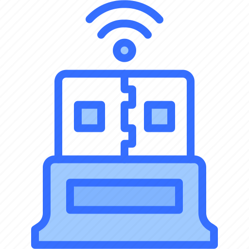 Bluetooth, usb, wifi, computer, technology, electronics icon - Download on Iconfinder