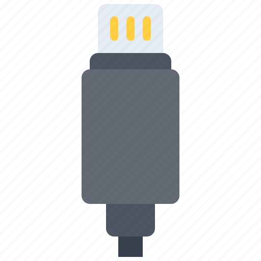 Lightning, wire, connector, cable, computer, technology, electronics icon - Download on Iconfinder