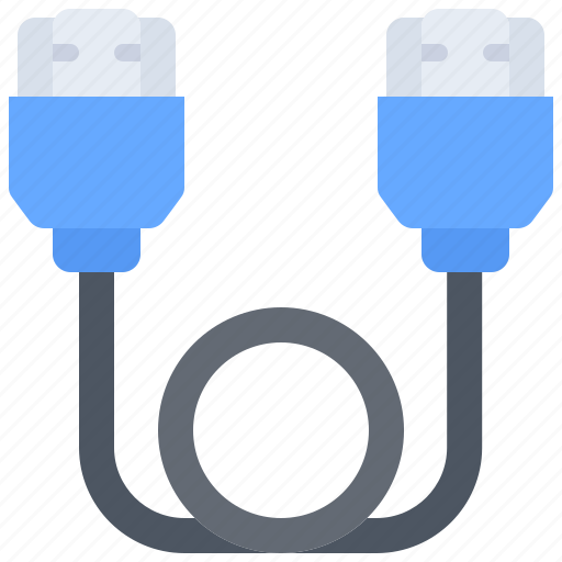 Plug, wire, cable, hdmi, computer, technology, electronics icon - Download on Iconfinder