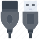 usb, plug, wire, cable, computer, technology, electronics