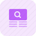 wireframe, template, content, table, search