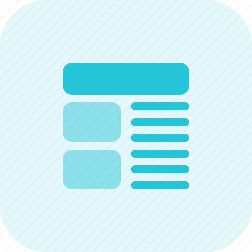 Wireframe, template, web design, page layout, online icon - Download on Iconfinder